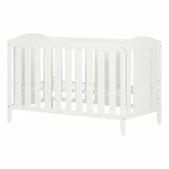 Brand new 👏 South Shore Angel Crib And Toddler Bed - Convertible Nursery Furniture For Your Baby- Pure White ✨