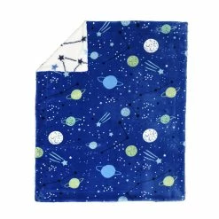 Cheapest 🌟 Baby's First By Nemcor Reversible Ultimate Sherpa Baby Blanket, Space 👍