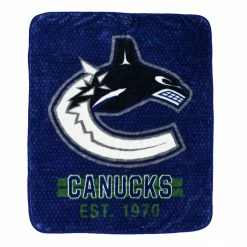Best reviews of 🛒 Nemcor NHL Vancouver Canucks Plush Super Soft Blanket, 40" X 50" 🤩