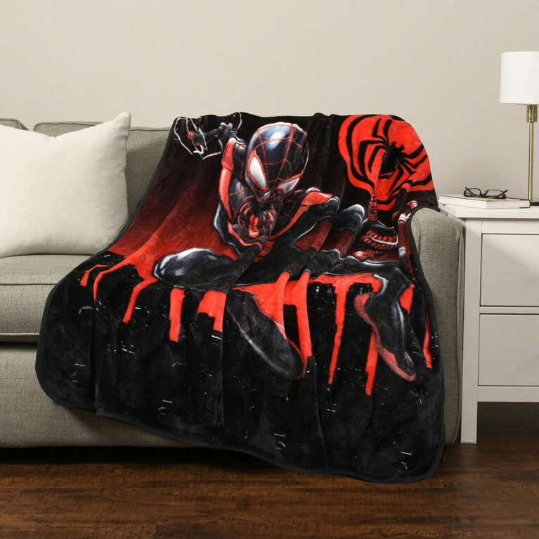 Cheapest π Nemcor Marvel Spiderman Kids Throw Blanket, 50"x60" π - Image 2