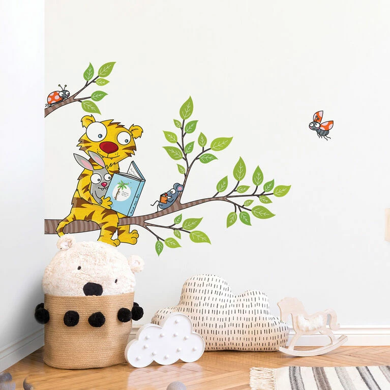Best reviews of 🤩 Babies R Us Wall Stories Kids Wall Stickers - Discover Reading - Interactive Animal Wall Stickers For Kids Bedrooms - Large Peel And Stick Wall Decals With Free Play And Activity App ❤️ - Image 2