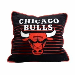 Best deal 💯 Nemcor NBA Chicago Bulls Pillow Cushion, 18" X 18" 😀