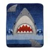 Promo 🎁 Nemcor Shark Plush Throw Blanket 40" X 50" 🤩