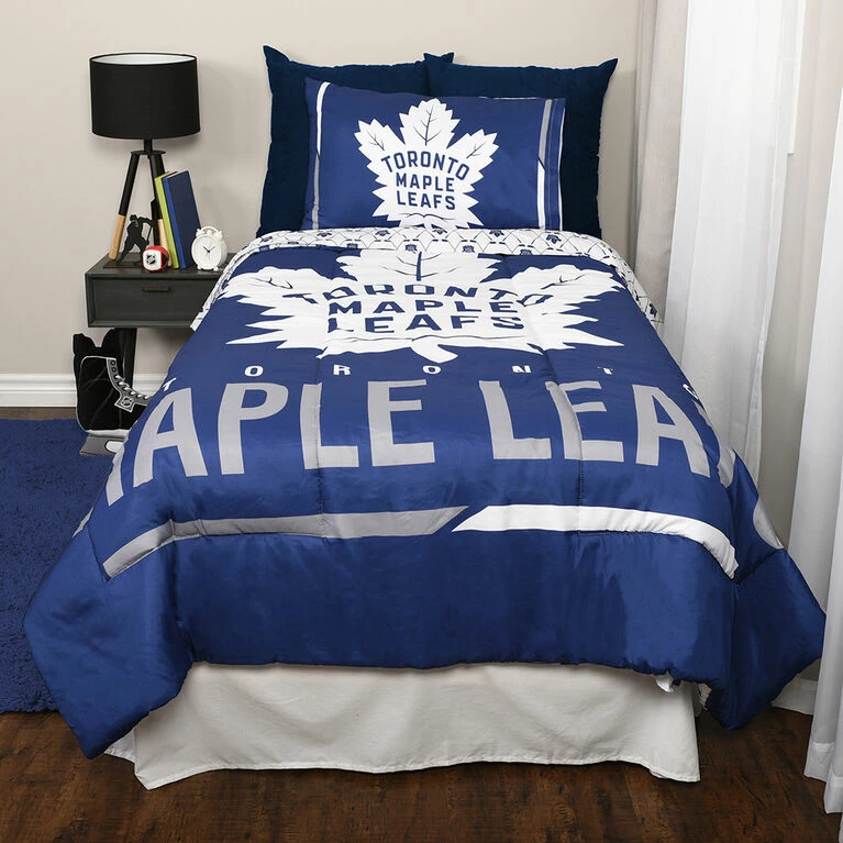 Best Pirce π Nemcor NHL Toronto Maple Leafs 4-Piece Twin Bedding Set π - Image 2
