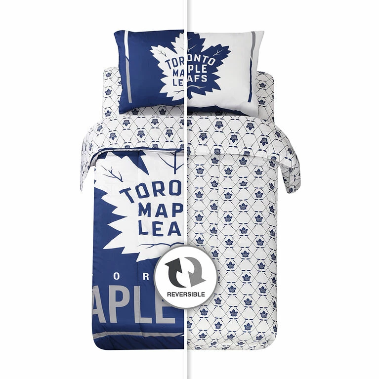 Best Pirce π Nemcor NHL Toronto Maple Leafs 4-Piece Twin Bedding Set π - Image 3