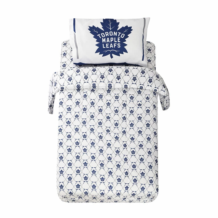 Best Pirce π Nemcor NHL Toronto Maple Leafs 4-Piece Twin Bedding Set π - Image 4