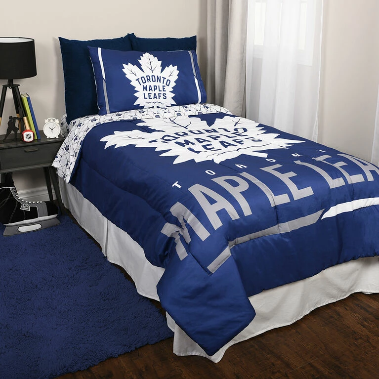 Best Pirce π Nemcor NHL Toronto Maple Leafs 4-Piece Twin Bedding Set π - Image 9