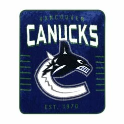 Budget 🛒 Nemcor NHL Vancouver Canucks Plush Super Soft Blanket, 60" X 70" 🧨