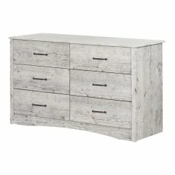 Wholesale 🧨 South Shore, 6-Drawer Double 👗 Dresser - Seaside Pine ⭐