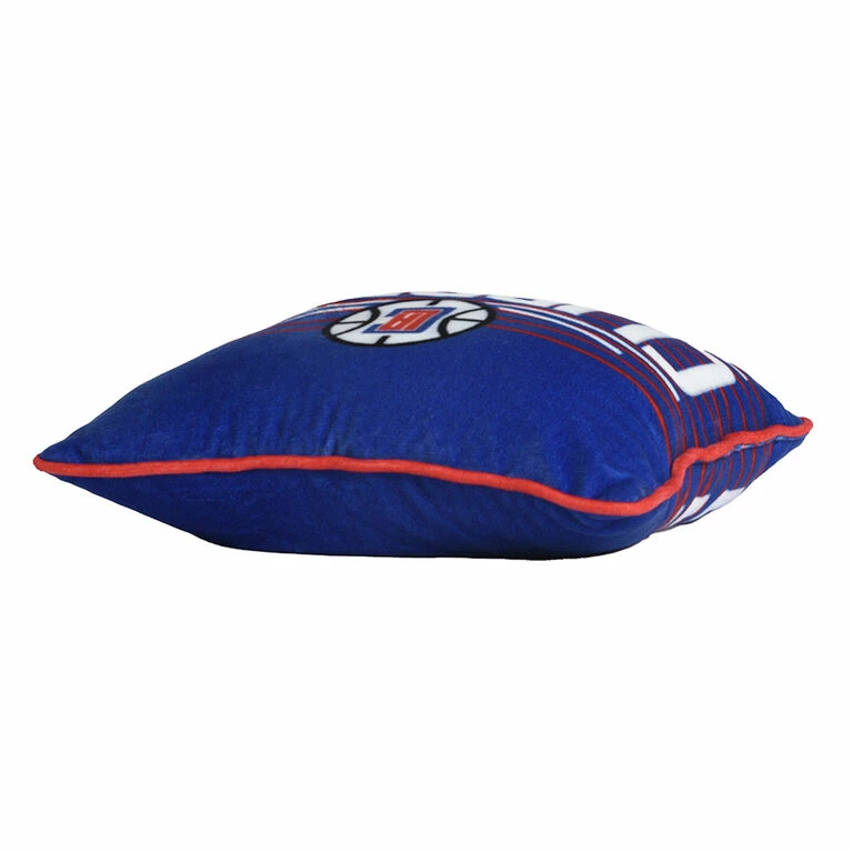 Hot Sale π Nemcor NBA Los Angeles Clippers Pillow Cushion, 18" X 18" π - Image 5