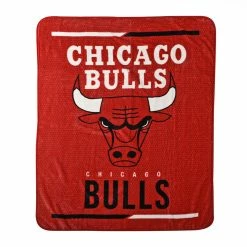 Best Pirce ✨ Nemcor NBA Chicago Bulls Throw Blanket, 50" X 60" 🌟