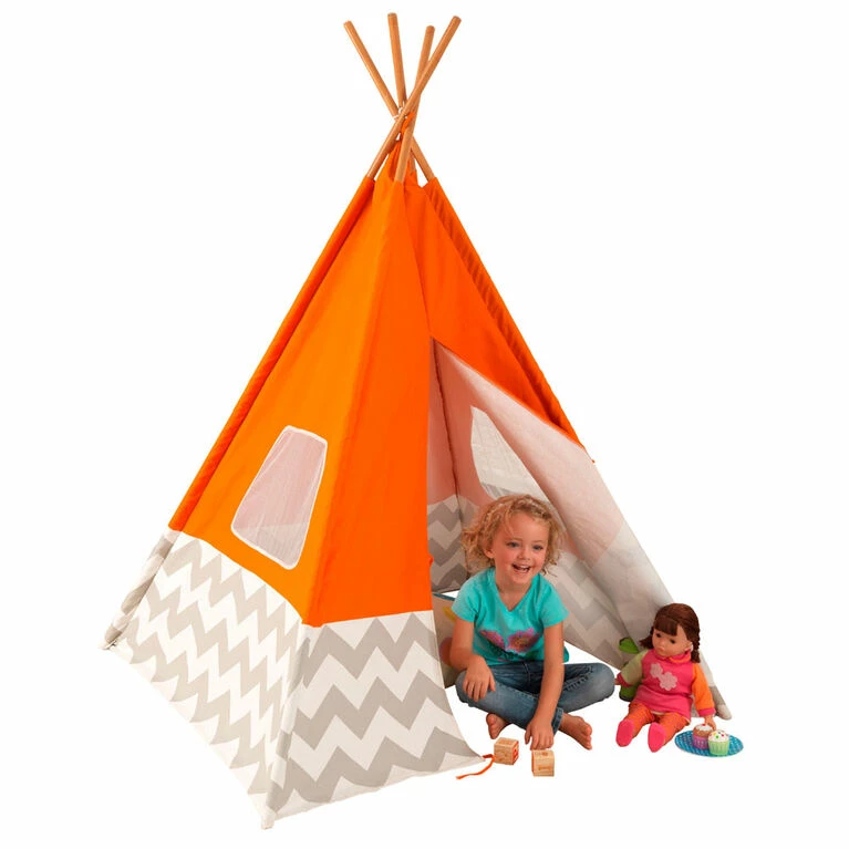 Best Sale π KidKraft Deluxe Play Teepee - Orange π€©