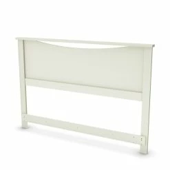 Outlet 👍 South Shore Step One Headboard - Modern Style- Pure White 🎉