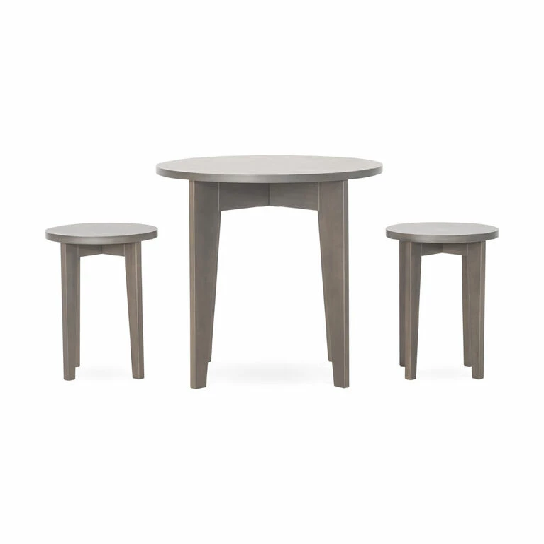 Buy 👍 Child Craft Forever Eclectic Geo Kids Table & Stools Set, Dapper Gray 🥰 - Image 2
