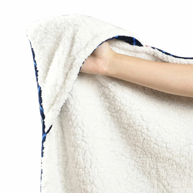 Hot Sale π Nemcor NHL Winnipeg Jets Hooded Wearable Throw Blanket, 50" X 70" βοΈ - Image 5