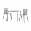 Flash Sale 🔔 Child Craft Forever Eclectic Cirque Kids Table And Chairs Set, Cool Gray 🤩