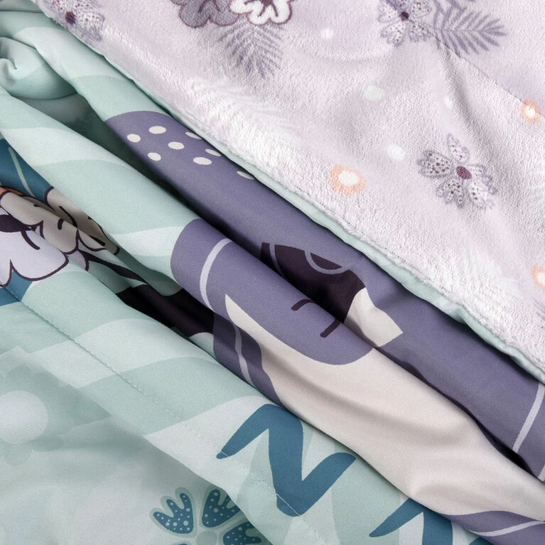 Deals π₯ Nemcor 2-Piece Toddler Bedding Set Including Comforter And Pillowcase, Sloth π - Image 8