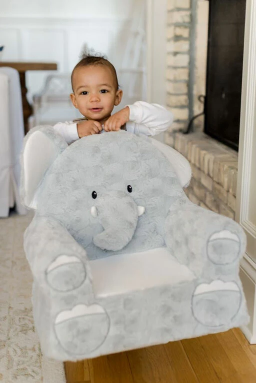 Flash Sale 𧨠Animal Adventure Soft Landing Sweet Seats - Elephant Character Chair π - Image 6