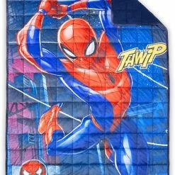 Deals 🧨 Nemcor Disney Spiderman Kids Weighted Blanket (40 X 60 Inches), 6lbs 🤩