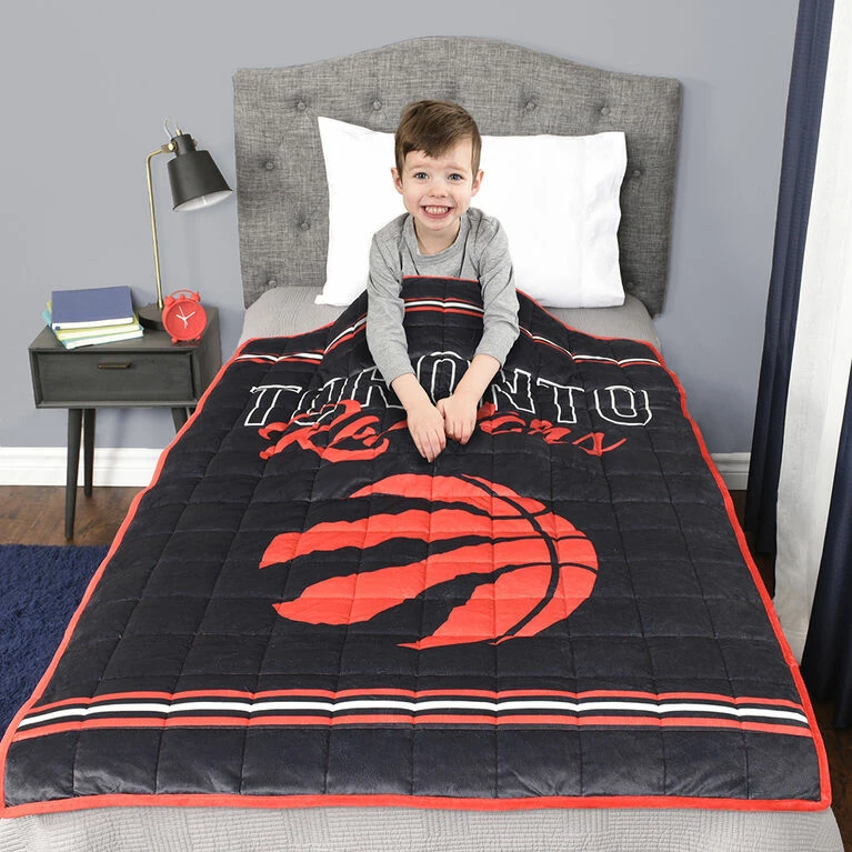 Coupon π― Nemcor NBA Toronto Raptors 6lb Weighted Blanket π - Image 4