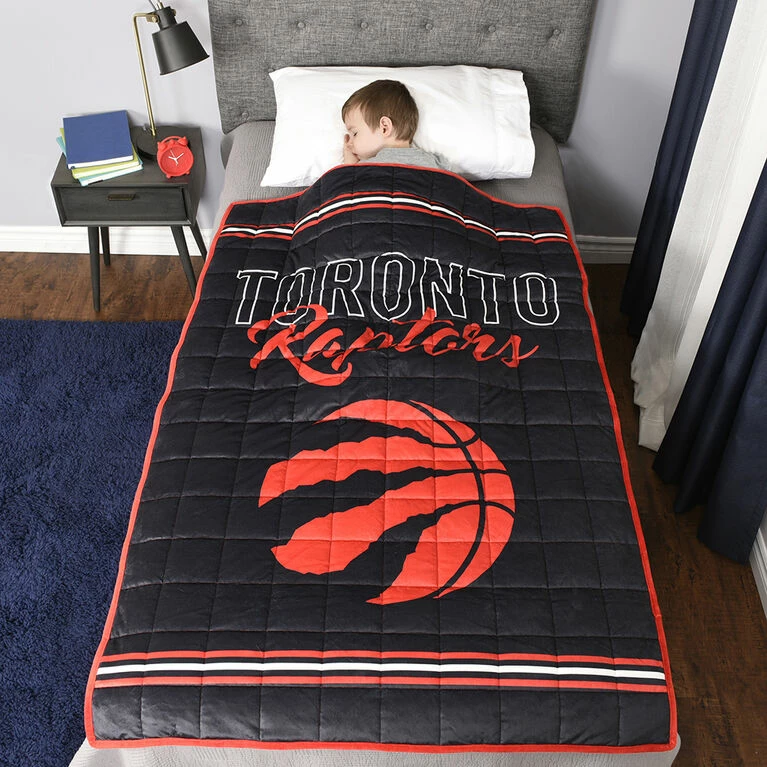Coupon π― Nemcor NBA Toronto Raptors 6lb Weighted Blanket π - Image 5