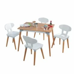 Best reviews of 👍 KidKraft Mid-Century Kid Table/4 Chairs Set 🔥