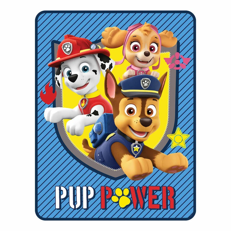 Coupon 🛒 Toys R Us PAW Patrol "Crest Of Power" Throw 🔔