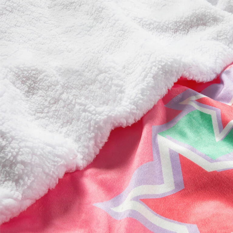 Coupon π₯° Nemcor Peppa Pig Sherpa Throw Blanket, 60 X 80 Inches π― - Image 3