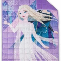 New 🎉 Nemcor Disney Frozen Kids Weighted Blanket (40 X 60 Inches), 6lbs 🤩