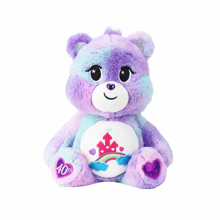 Best deal β€οΈ Basic Fun NEW 2022 Care Bears 14" Plush - 40th Anniversary Care-a-Lot Bear - Soft Huggable Material! π₯° - Image 2