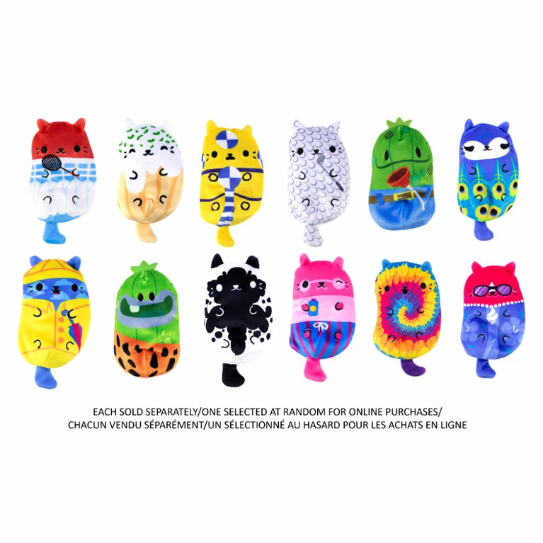 Best reviews of π Imports Dragon Cats Vs Pickles! Plush 4-Inch Mystery Bags - Gold Wave π― - Image 2