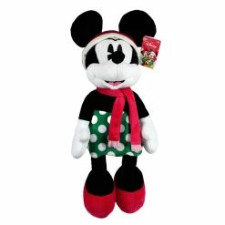 Coupon 😀 Imports Dragon Disney - Vintage Mickey Mouse Holiday Plush 🛒