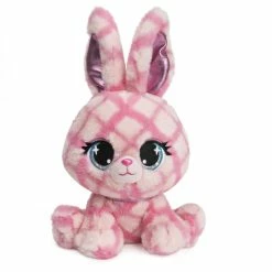 New 🎁 Spin Master GUND P.Lushes Designer Fashion Pets Trixie Karrats Rabbit Premium Stuffed Animal, Pink And Purple, 6" 🛒