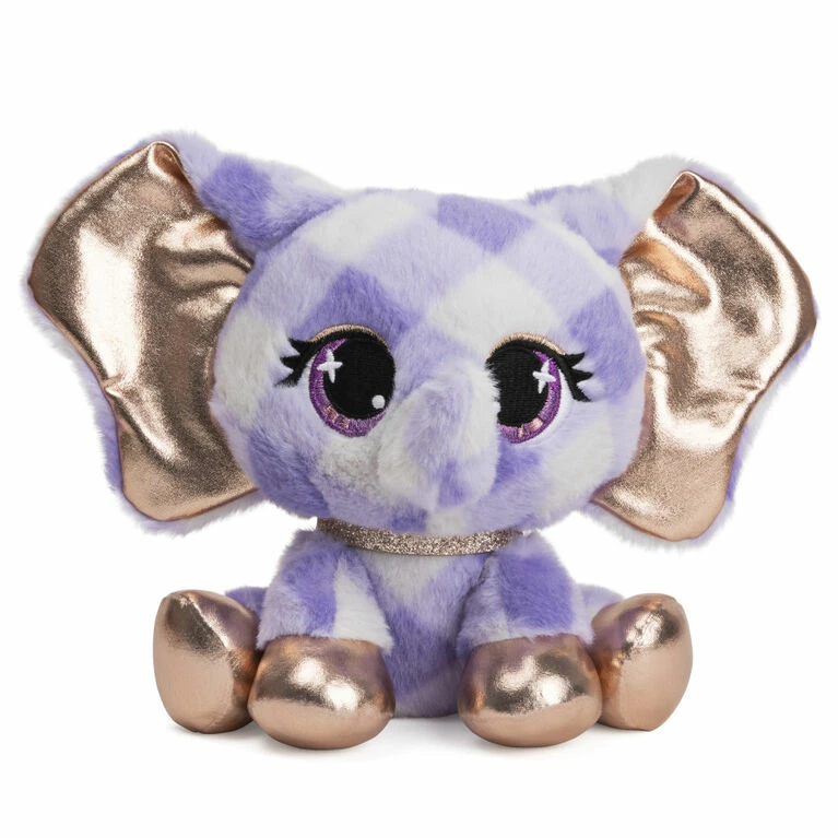 Outlet π Spin Master GUND P.Lushes Designer Fashion Pets Ella L'Phante Elephant Premium Stuffed Animal, Blue And Gold, 6" π