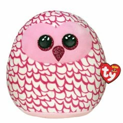 New 🥰 Ty Squish Pinky Pink Owl 10 Inch ✨