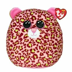 Cheap 💯 Ty Squish Lainey Pink Leopard 10 Inch 🛒