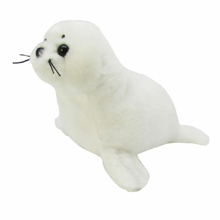 Brand new π Animal Alley - Snow White Seal 10" β