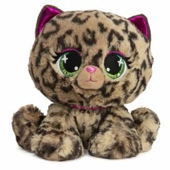 Top 10 ⭐ Spin Master GUND P.Lushes Designer Fashion Pets Sadie Spotson Leopard Premium Stuffed Animal, Black And Pink, 6" 🎁