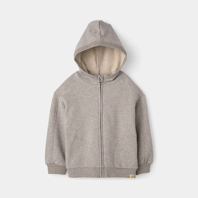 Budget β Rise Little Earthling Zip Hoodie Dk Grey Mix 2-3Y π