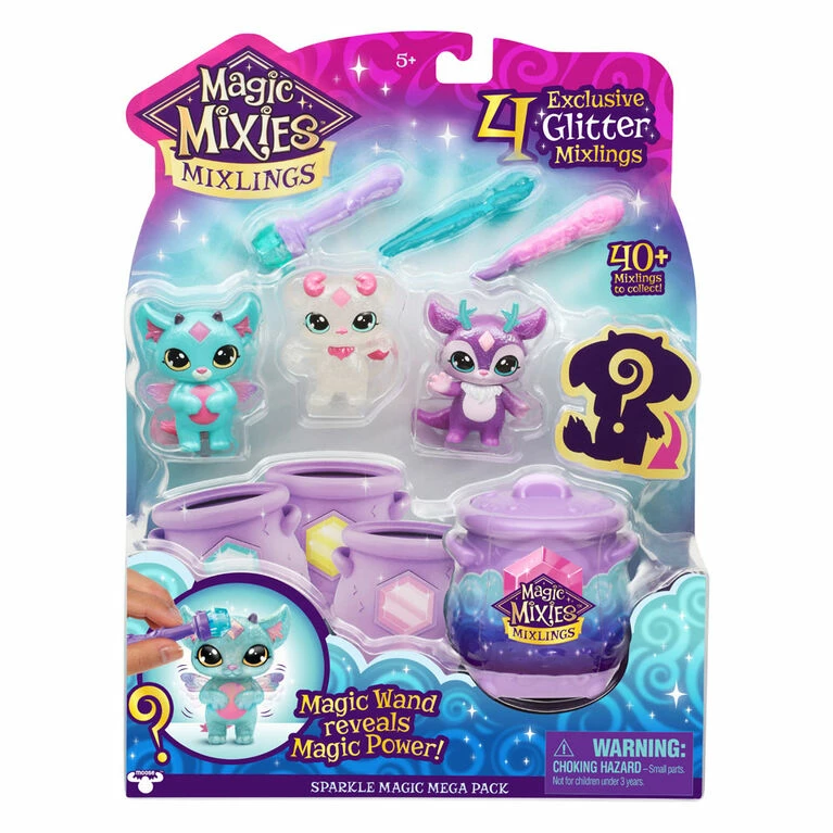 Deals π― Moose Toys Magic Mixies Mixlings Sparkle Magic Mega Pack - Assortment May Vary β