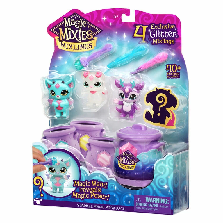 Deals π― Moose Toys Magic Mixies Mixlings Sparkle Magic Mega Pack - Assortment May Vary β - Image 2
