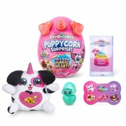 Hot Sale 🥰 Zuru Rainbocorns Sparkle Heart Surprise Series 4 Puppycorn Surprise (Style May Vary) 🛒