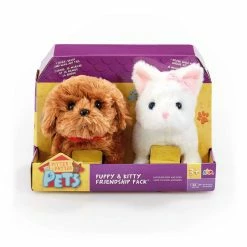 Promo ⭐ Addo Play Pitter Patter Pets - Puppy And Kitty Friendship Pack - R Exclusive 👍