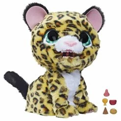 Best Sale ❤️ Hasbro FurReal Lil' Wilds Lolly The Leopard Interactive Animatronic Plush Toy 🎉