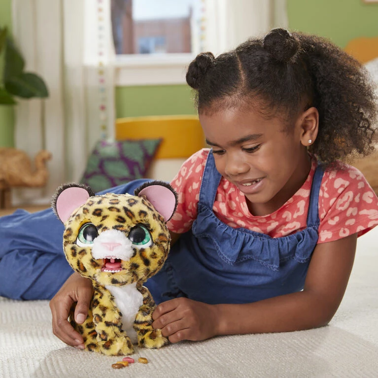 Best Sale β€οΈ Hasbro FurReal Lil' Wilds Lolly The Leopard Interactive Animatronic Plush Toy π - Image 5