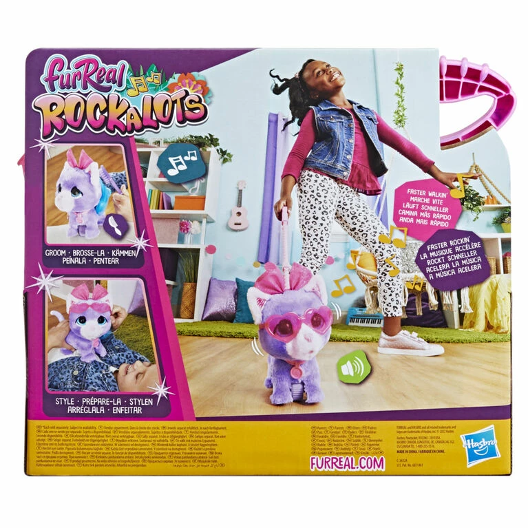 Best deal π Hasbro FurReal Rockalots Kitty Musical Walking Toy: Electronic Pet With 3 Fun Songs, Sound Effects, Bobblehead Motion, 3 Accessories - R Exclusive π₯ - Image 6