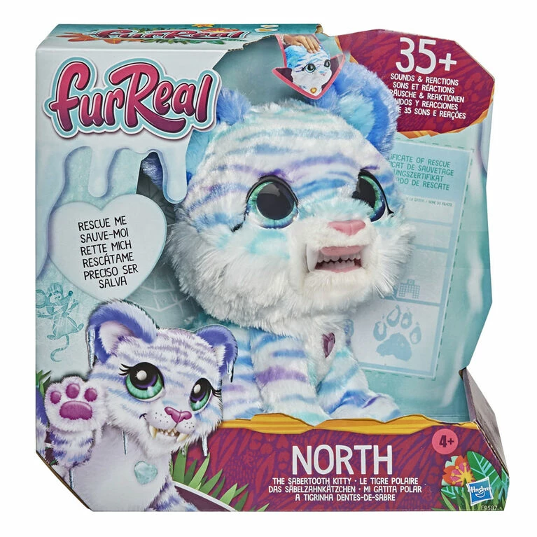 Cheapest π Hasbro FurReal North The Sabertooth Kitty Interactive Pet Toy, 35+ Sound-& Motion-Combinations βοΈ - Image 2