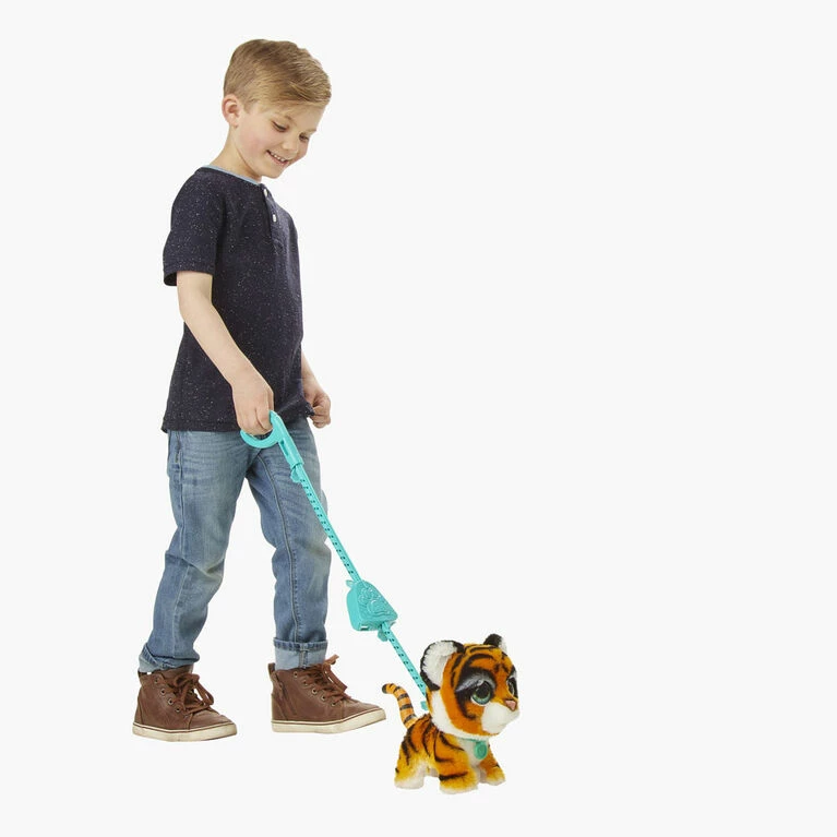 Hot Sale π Hasbro FurReal Walkalots Big Wags Animatronic Plush Tiger Toy - R Exclusive π― - Image 4