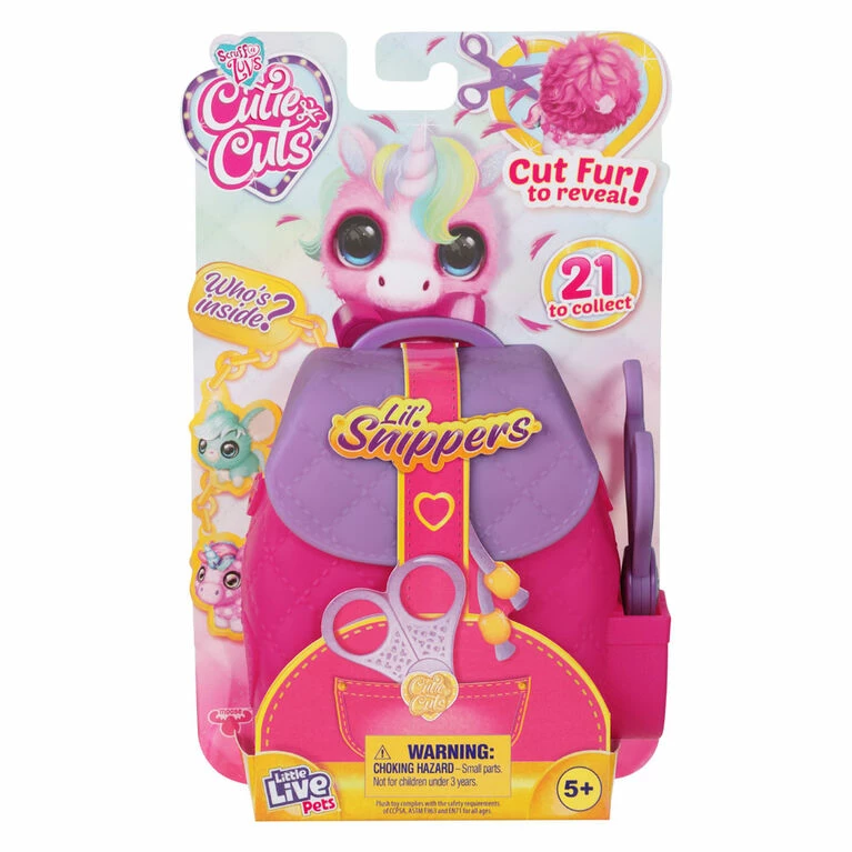 Flash Sale π― Moose Toys Little Live Scruff-A-Luvs Cutie Cuts Lil' Snippers Single Pk π