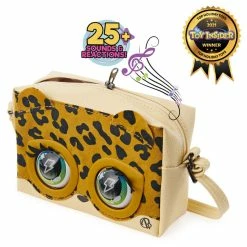 New 😉 Spin Master Purse Pets, Leoluxe Leopard Interactive Purse Pet With Over 25 Sounds And Reactions ✔️